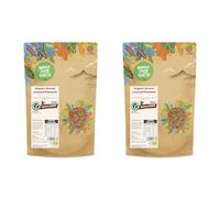 Wholefood Earth Organic Ground Linseed/Flaxseed 500g Raw | GMO Free | Vegan | High Fibre | Source of Protein | Certified Organic (Pack of 2)