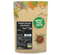 Wholefood Earth Organic Ground Star Anise, 100 g Certified Pure Spice