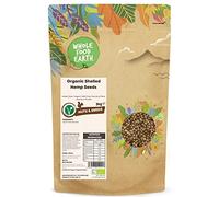 Wholefood Earth Organic Hemp Seed - 3kg | GMO Free | Vegan | High Fibre | Source of Protein | Certified Organic