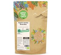 Wholefood Earth Organic Jasmine Brown Rice 500g Raw | GMO Free | Vegan | Source of Fibre | Certified Organic