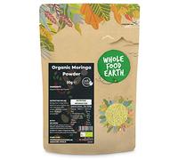 Wholefood Earth Organic Moringa Powder 50 g | GMO Free | Certified Organic