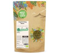 Wholefood Earth Organic Mung Beans 1kg GMO Free | Vegan | High Fibre | High Protein | Certified Organic