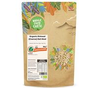 Wholefood Earth Organic Pinhead (Coarse) Oat Meal - 3 kg | Stabilised | GMO Free | Vegan | High Fibre | Certified Organic