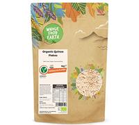 Wholefood Earth Organic Quinoa Flakes - 1 kg | GMO Free | Vegan | Source of Fibre | Certified Organic