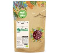 Wholefood Earth Organic Red Kidney Beans 500g Raw | Vegan | GMO Free | Dark Red | High Fibre | High Protein | Certified Organic