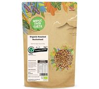 Wholefood Earth Organic Roasted Buckwheat - 1 kg | GMO Free | Vegan | Source of Fibre | Certified Organic
