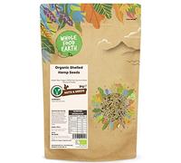 Wholefood Earth Organic Shelled Hemp Seeds - 3 kg | Hulled | Raw | Vegan | GMO Free | Source of Fibre | Source of Protein | Certified Organic