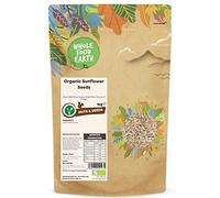 Wholefood Earth Organic Sunflower Seeds 1kg Raw | GMO Free | Vegan | High Fibre | Source of Protein | Certified Organic