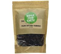 Wholefood Earth Organic Sweetened Dried Cranberries - 500 g | GMO Free | Vegan | Source of Fibre | Certified Organic