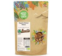 Wholefood Earth Organic Walnut Halves 250g Raw | GMO Free | Vegan | High Fibre | High Protein | Certified Organic