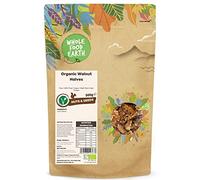 Wholefood Earth Organic Walnut Halves 500g Raw | GMO Free | Vegan | High Fibre | High Protein | Certified Organic