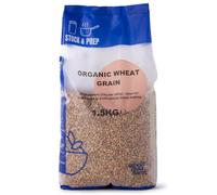 Wholefood Earth Organic Wheat Grain 1.5kg - Stock & Prep - Whole Wheat Berries | For Milling & Sprouting | High Fibre