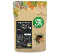 Wholefood Earth Organic Whole Nutmeg 100 g, Certified Pure Sri Lanka Spice