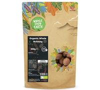 Wholefood Earth Organic Whole Nutmeg 500 g, GMO Free, Certified Premium Spice