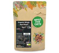 Wholefood Earth Organic Whole Star Anise 100 g | GMO Free | Certified Organic