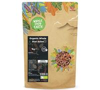 Wholefood Earth Organic Whole Star Anise Pods, 1kg Bulk - Pure, Batch-Tested Spice