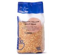 Wholefood Earth Organic Yellow Split Peas 1.5kg - Stock & Prep - Certified Organic | Vegan | High Protein
