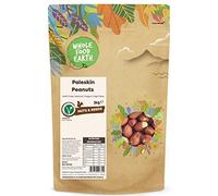 Wholefood Earth Paleskin Peanuts 3 kg | GMO Free | Natural | High Fibre