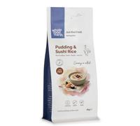 Wholefood Earth Pudding Rice 1kg | Short Grain Rice for Rice Pudding & Sushi | Low Fat | Vegan | GMO Free | No Added Sugar