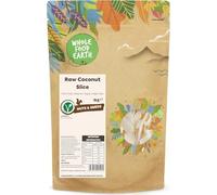 Wholefood Earth Raw Coconut Slice 1 kg | GMO Free | Natural | High Fibre