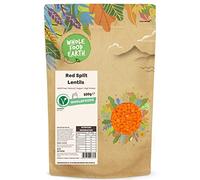 Wholefood Earth Red Split Lentils 500 g | GMO Free | Natural | High Protein