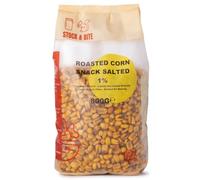 Wholefood Earth Roasted Corn Snack Salted 1% 800g - Lightly Salted | Crunchy | Vegan | Stock & Bite