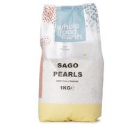 Wholefood Earth Sago Pearls 1 kg | GMO Free | Natural
