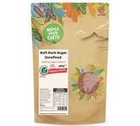 Wholefood Earth Soft Dark Sugar Unrefined 500 g | GMO Free | Unrefined