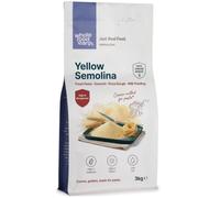 Wholefood Earth Yellow Semolina 3 kg | GMO Free | Natural
