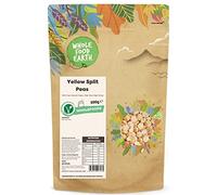 Wholefood Earth Yellow Split Peas 500 g | GMO Free | Natural | High Fibre | High Protein