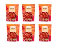 Wholegrain Spicy Mexican Inspired Rice, Pack of 6, 250g, Medium Chilli, Vegan, Ready to Eat Hot or Cold, 2 Min Microwave
