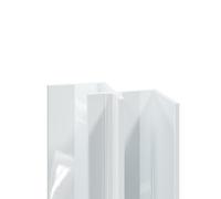 WholePanel Aluminium Wall Panel Internal Corner Trim | White | 10mm