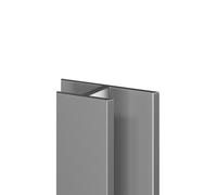 WholePanel Wall and Ceiling Panel H Joint Trim | Silver | Plastic | 5mm