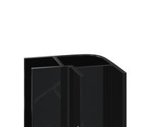 WholePanel Wall Panel External Corner Trim | Black | UPVC | 8mm
