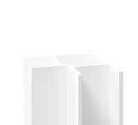 WholePanel Wall Panel External Corner Trim | White | UPVC | 8mm
