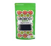 Wholerich Organic Whole Nigella Seeds 100g (Black Cumin from Egypt) Certified Organic | For Baking, Cooking & Savoury Dishes | Vegan & Additive-Free