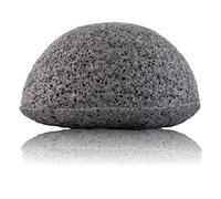 WHOLESALE -12 Packs x Organic Mineral KONJAC SPONGE Bamboo Charcoal Natural Skincare, Deep Cleanse, Exfoliate, Acne Prone Skin