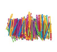 Wholesale 200pcs Ear Wax Remover Tools Bulk Plastic Ear Pick Long Handle Rounded Tip Multi Color Ergonomic Ear Cleaning Spoon Keychain Set for Adults Kids