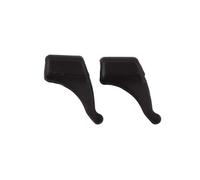 Wholesale 50pairs=100pieces eyeglass eyewear glasses Anti Slip silicone ear hook temple tip holder glasses accessories 12colours(Black)