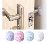 Wholesale Baby Door Lock Protector Rubber Doorknob Protective Shock Mat Pad Silent Mute Touch Pad Door Handle Collision,4 PCs Random Color,France