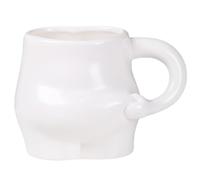 Wholesale Belly Breakfast Mug, Funny Coffee Mug with Arm Handle, Novelty Tea Table Handmade, Cute Mugs 320ML for Father's Day Gift for Party