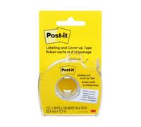 Post-it 658 Labeling & Cover-Up Tape, Non-Refillable, 1" x 700" Roll
