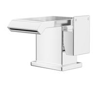 Wholesale Domestic Cascade Polished Mono Basin Mixer Tap | Chrome | Brass | 100mm x 100mm x 107.5mm