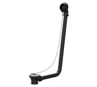 Wholesale Domestic Colore Matt Black Traditional Luxury Exposed Retainer Bath Tub Waste