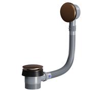 Wholesale Domestic Colore Round Easy Clean Sprung Click Clack Bath Waste | Brushed Bronze | ABS | 70mm x 980mm x 67mm