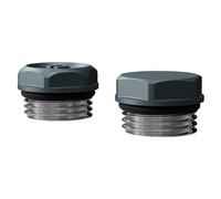 Wholesale Domestic Dias Bleed Valve and Blanking Plug | Anthracite | Brass | 25mm x 15mm x 25mm