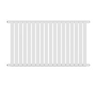 Wholesale Domestic Empire Horizontal Single Panel Radiator | White | Mild Steel | 600mm x 1068mm