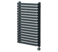 Wholesale Domestic Empire Vertical Digital Thermostatic Electric Single Panel Radiator | Anthracite | Mild Steel | 912mm x 600mm