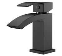 Wholesale Domestic Flow Colore Gunmetal Mini Mono Basin Mixer Tap | Gunmetal Grey | Brass | 38mm x 130mm x 121mm
