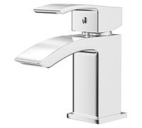 Wholesale Domestic Flow Polished Mono Basin Mixer Tap | Chrome | Brass | 45mm x 140mm x 145.5mm